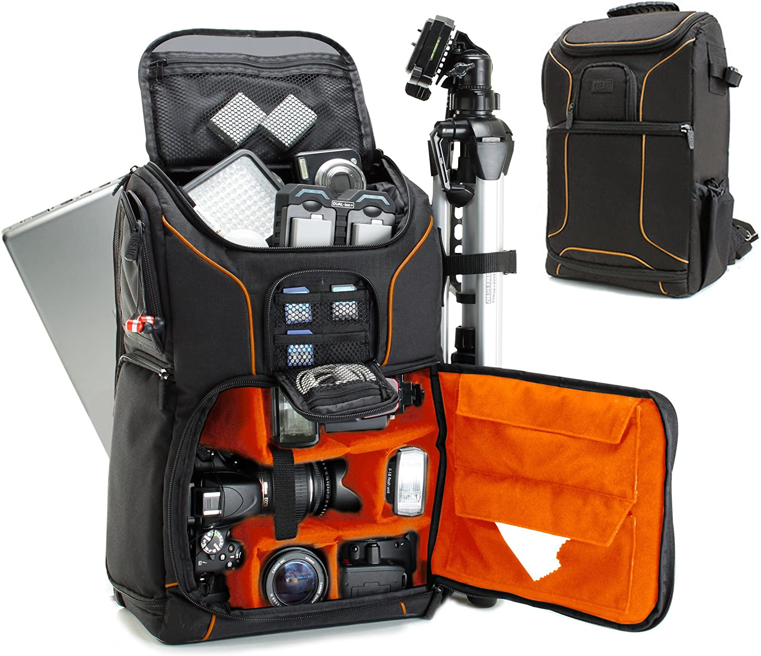 Camera Backpack for Photographers Dslr/Slr/Mirrorless Camera Bag with Laptop Slot, Rain Cover, Tripod Holder